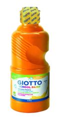 Giotto School - Gouache ultra lavable - orange - bouteille de 250 ml