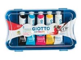 Giotto - Boite de 5 tubes peinture - gouache - 