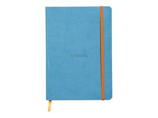 RHODIA Rhodiarama - Carnet souple A5 - 160 pages - ligné - turquoise