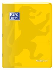 Oxford EasyBook - Cahier polypro 24 x 32 cm - 96 pages - grands carreaux (Seyes) - jaune