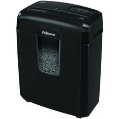 Fellowes Powershred 8Mc - destructeur de documents coupe croisée microparticules - 8 feuilles - Corbeille 14 litres