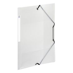 Viquel Propyglass - Chemise polypro à rabats - A4 - transparent - étiquette sur la tranche