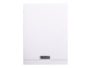 Calligraphe 8000 - Cahier polypro 24 x 32 cm - 192 pages - petits carreaux (5x5 mm) - transparent