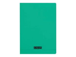 Calligraphe 8000 - Cahier polypro 24 x 32 cm - 192 pages - grands carreaux (Seyes) - vert
