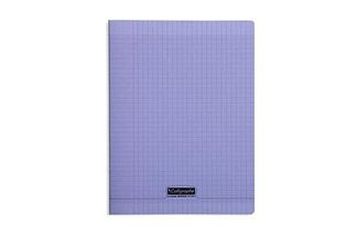 Calligraphe 8000 - Cahier polypro 24 x 32 cm - 192 pages - grands carreaux (Seyes) - violet