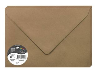Pollen - 20 Enveloppes gommées - 162 x 229 mm - 135 g/m² - kraft