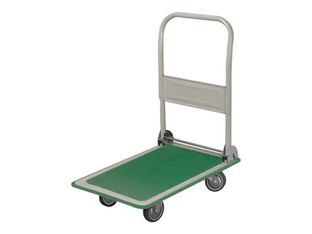 Chariot pliant - plateau vert - 300 kg