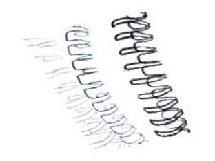 Fellowes - 100 anneaux de reliure en métal - 6 mm - jusqu'à 35 feuilles - argent