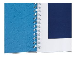 Fellowes - 100 anneaux de reliure en métal - 14 mm - jusqu'à 130 feuilles - blanc