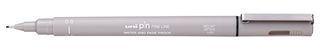 UNI PIN - Feutre fin - pointe calibrée - 0,5 mm - gris clair