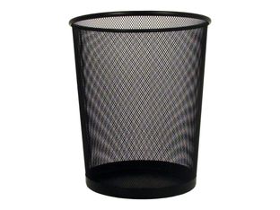 Clementina Frog - Corbeille à papier mesh - noir