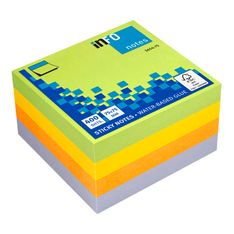 Global Notes - Bloc Cube - 400 feuilles - 75 x 75 mm - couleurs spring