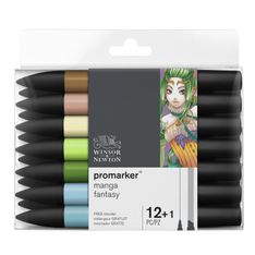ProMarker - Pack de 13 marqueurs double pointe - manga fantasy