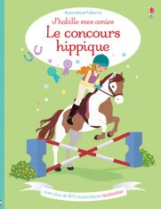 J'habille mes amies - le concours hippique - autocollants