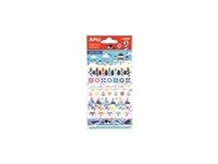 Apli - 1 feuille gommettes été marin