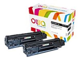 Cartouche laser remanufacturée HP 78A - pack de 2 - noir - Owa
