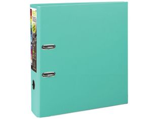 Exacompta Prem'Touch - Classeur à levier - Dos 80 mm - A4 Maxi - pour 715 feuilles - vert clair