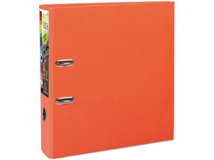 Exacompta Prem'Touch - Classeur à levier - Dos 80 mm - A4 Maxi - pour 715 feuilles - orange