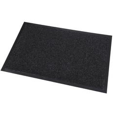 Tapis d'extérieur grattant - 90 x 60 cm - noir