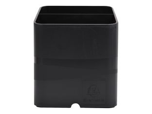 Exacompta PEN-CUBE Ecoblack - Pot à crayons noir
