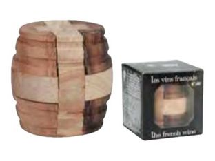 Riviera Games - Casse-tête en bois - les vins français