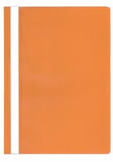 Farde à devis A4 - couverture transparente en PP - orange