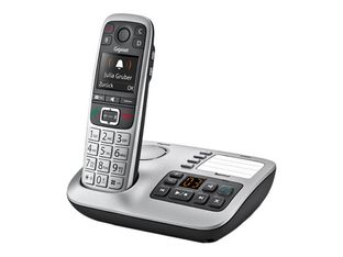 Gigaset E560A - téléphone sans fil - avec répondeur - argent