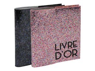 Exacompta Strass - Album photo 25 x 25 cm - 30 pages noires - noir