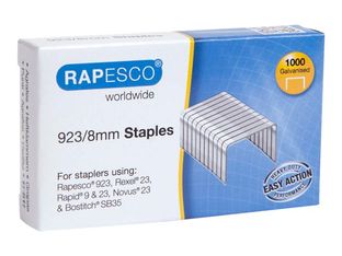 Rapesco - Boîte de 1000 agrafes 23/8 - jusqu'à 40 feuilles