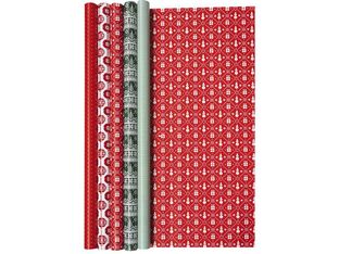 Clairefontaine Alliance - Papier cadeau - 70 cm x 2 m - 60 g/m² - motif au coin du feu