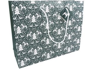 Clairefontaine Excellia - Sac cadeau 35 cm x 10 cm x 27,5 cm - flora