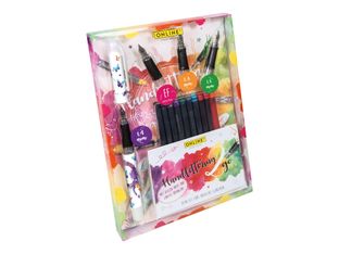 Online Handlettering2Go - Coffret stylo plume avec cartouches et différentes plumes - Spring vibes
