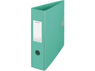 Esselte Colour'Breeze - Classeur à levier - Dos 82 mm - A4 - pour 500 feuilles - vert