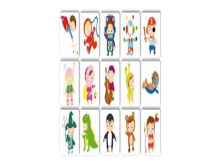 Apli Kids - Jeu de memory - déguisements