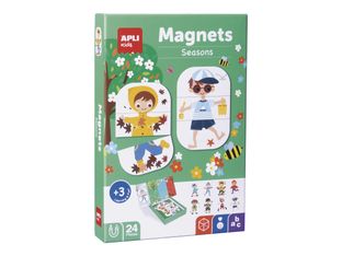 Apli Kids - Jeu magnétique Saisons