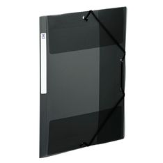 Viquel Propyglass - Chemise à 3 rabats - A4 - noir