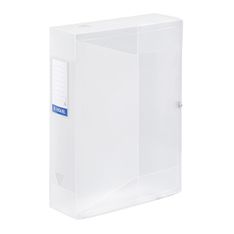 Viquel Propyglass - Boîte de classement plastique - dos 80 mm - incolore
