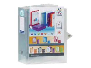 Viquel Propyglass - Boîte de classement personnalisable - dos 100 mm - incolore