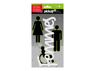 Pickup - Plaque de porte 3D Pro - Femmes - blanc
