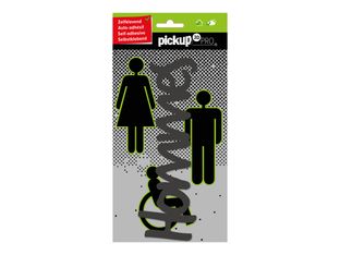 Pickup - Plaque de porte 3D Pro - Hommes - gris