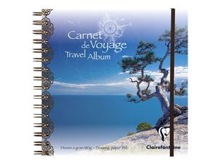 Clairefontaine - Carnet de voyage 20 x 20 cm - ballon