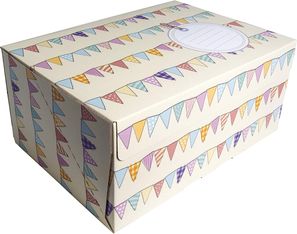 Bankers Box Christmas - 20 Boîtes d'expédition motif banderole - 35 cm x 24 cm x 16 cm 