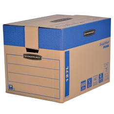 5 Cartons déménagement 127L - Bankers Box SmoothMove FastFold Fellowes