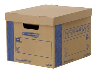 Carton déménagement avec couvercle - Bankers Box SmoothMove Prime Fellowes
