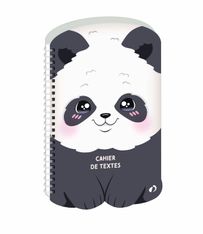 Cahier de textes spiralé Kawaii - 15 x 21 cm - Quo Vadis