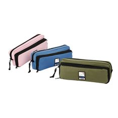 Trousse rectangulaire Big Teknik - 2 compartiments - disponible dans différentes couleurs - Viquel