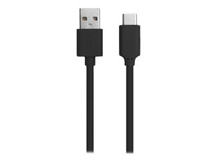 Bigben WOW - câble de charge et de synchronisation USB/USB-C - 1 m - noir