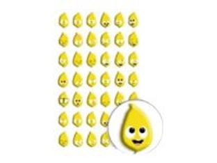 Maildor - 1 feuille gommettes émoji citron