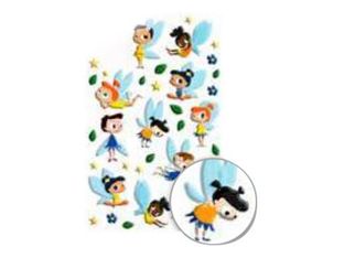 Maildor - 1 feuille gommettes fées