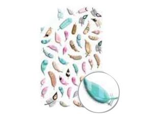 Maildor - 1 feuille gommettes plumes